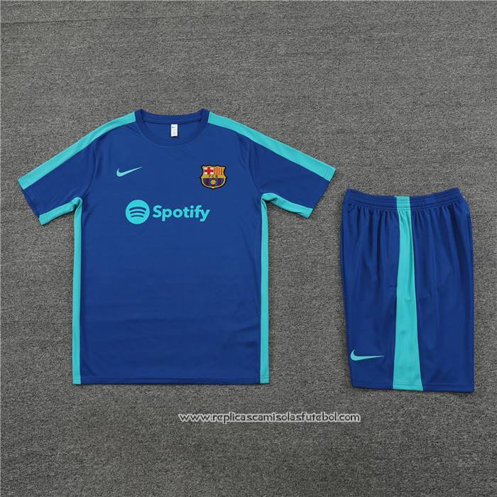 Fato de Treino
 Barcelona 2023-2024 Manga Curta
 Azul
 - Calcas Curta
